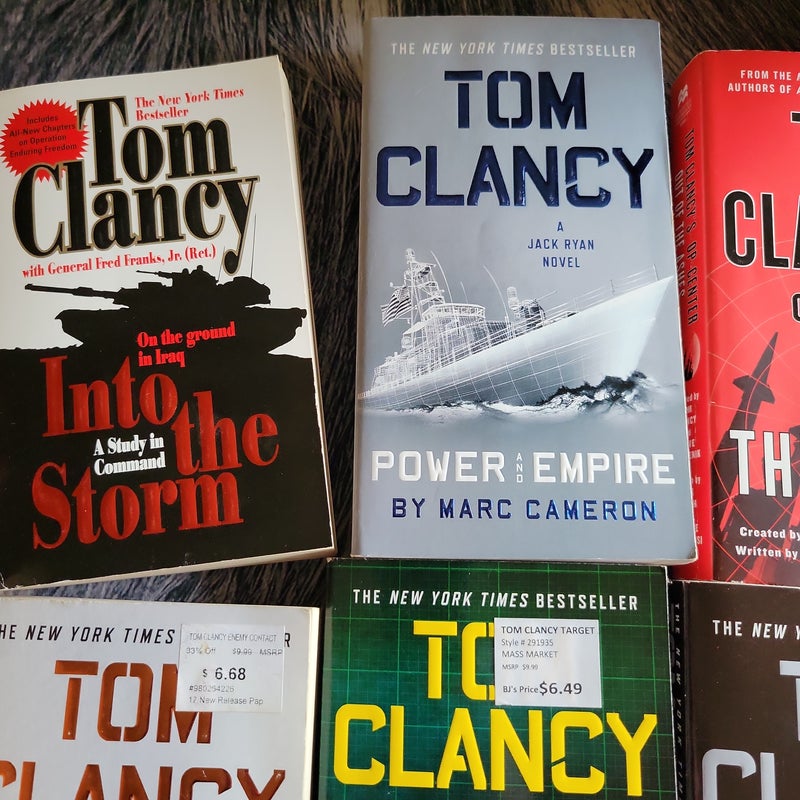 Tom Clancy Lot of 7