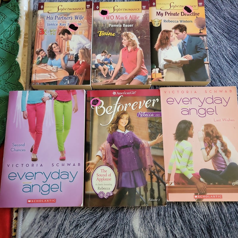 6 Random Paperback Lot #50