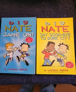 Big Nate 2 Books w/Pullout Posters 