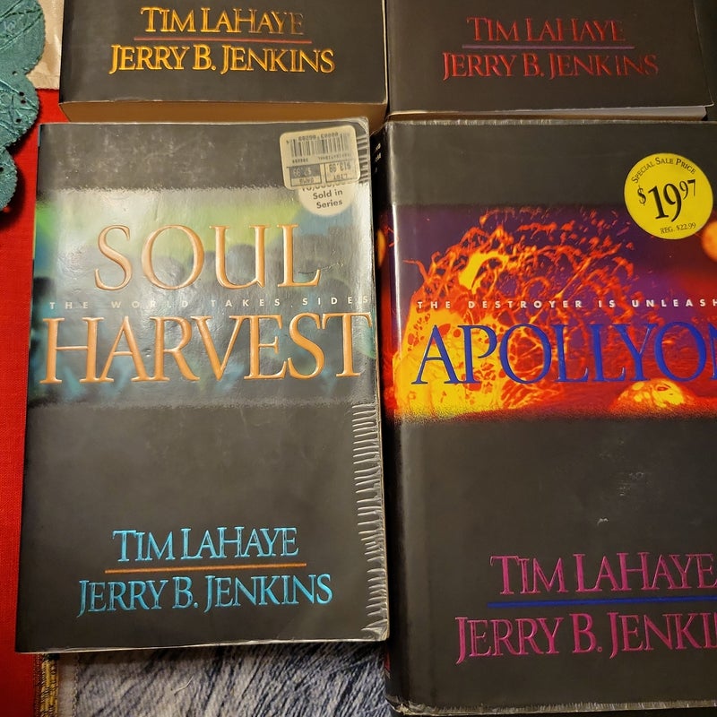 Left Behind Series Books 1-6 Lot