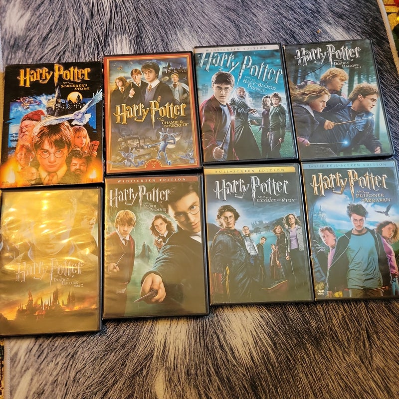 Harry Potter Novels + DVD Movies 