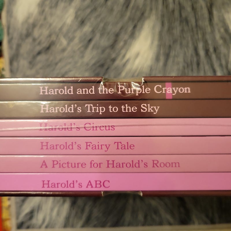Harold's Purple Crayon Adventures A Box of Classic Stories 