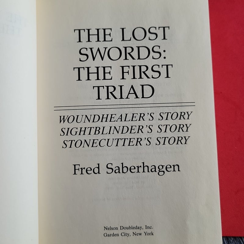 The Lost Swords The First Triad 