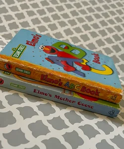 Sesame Street Elmo Board Book Bundle