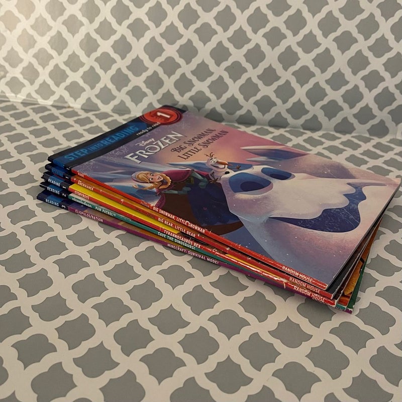 Step into Reading 5 Book Bundle