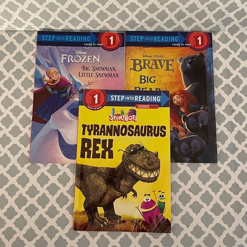 Step into Reading 5 Book Bundle