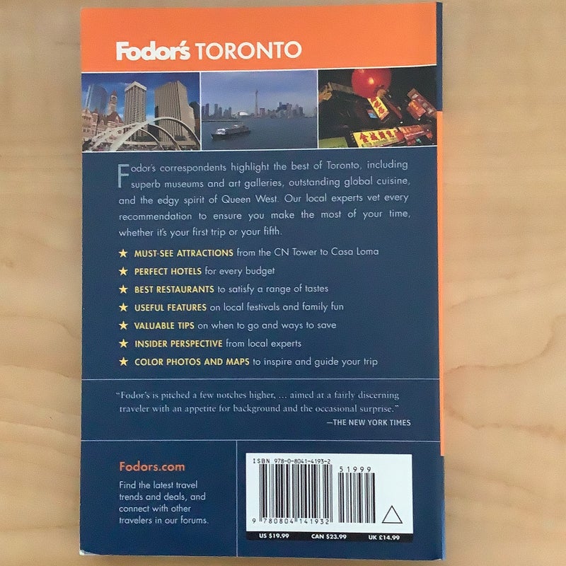 Fodor's Toronto