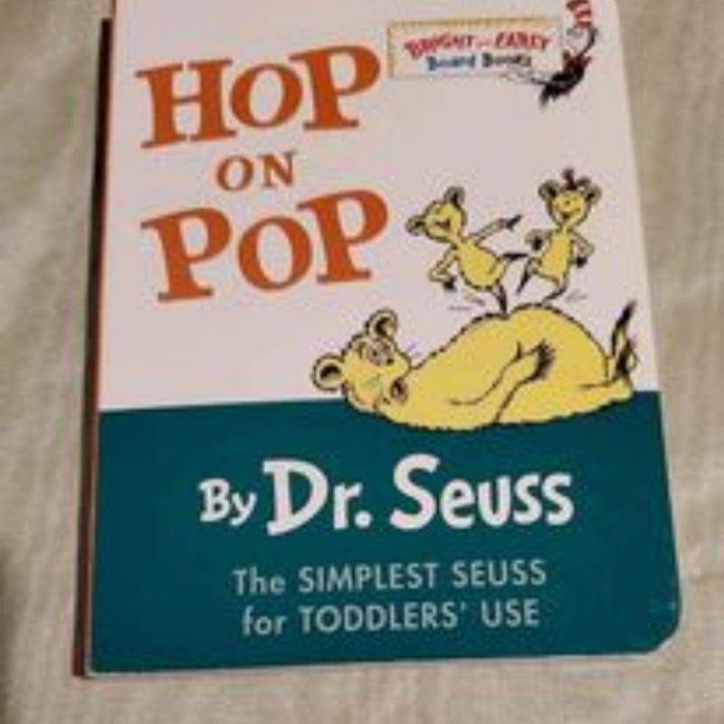 Hop on pop by Dr. Seuss