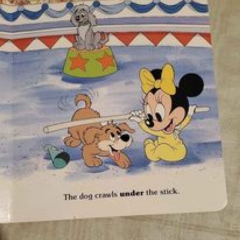 Disney Babies at the big circus book 