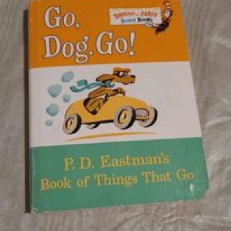 Go, Dog. Go! Book of Things That Go 