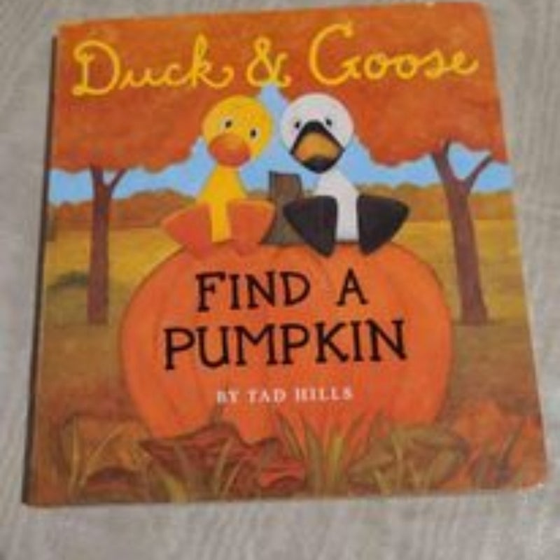 Duck and Goose, Find a Pumpkin