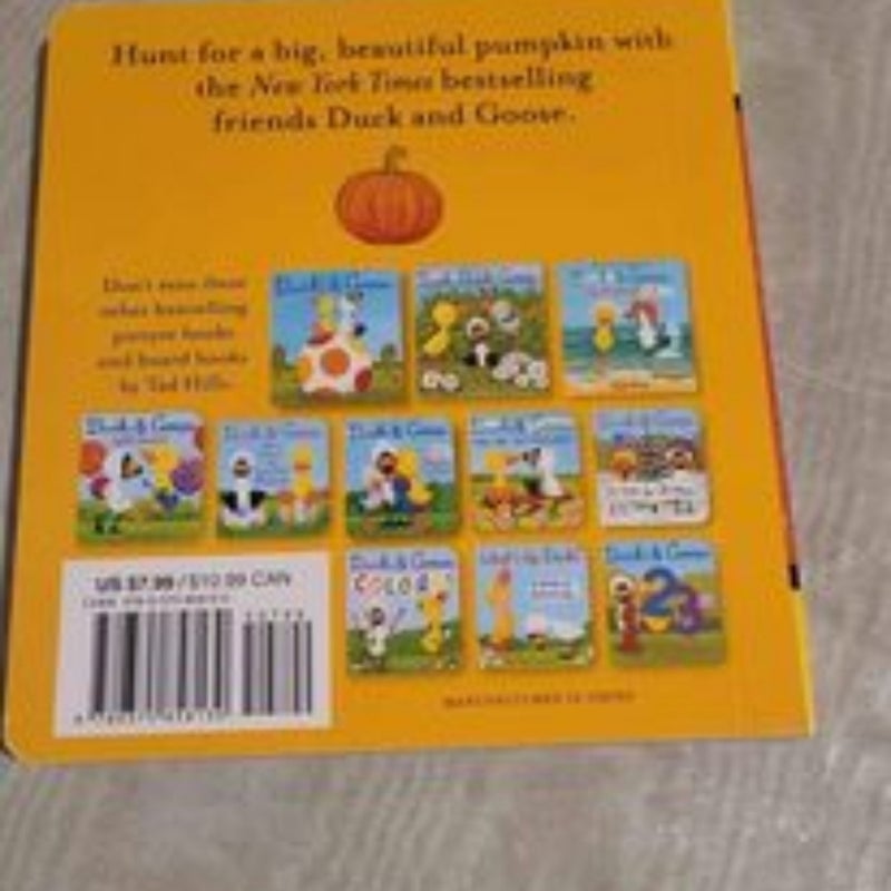 Duck and Goose, Find a Pumpkin (Oversized Board Book)