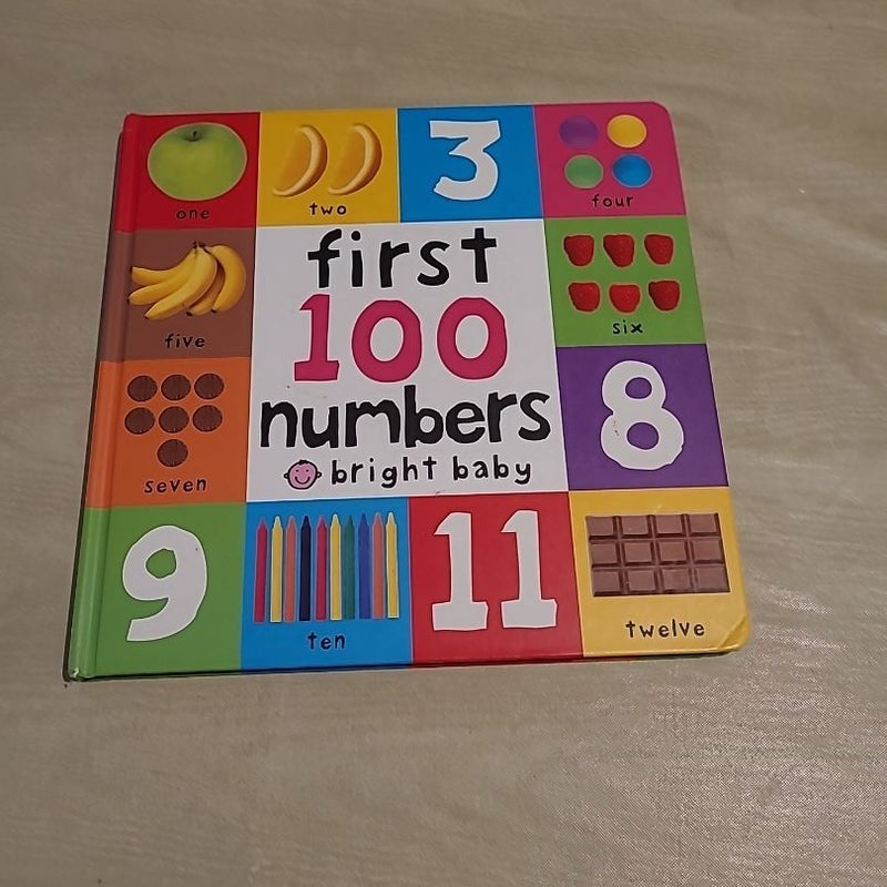 First 100 Board Books First 100 Numbers