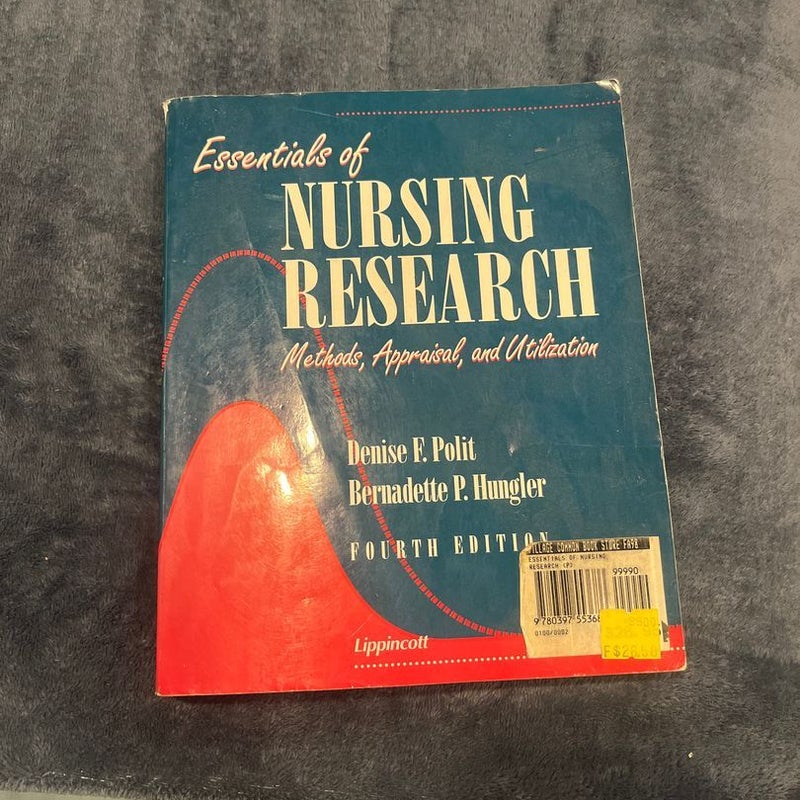 Essentials of Nursing Research