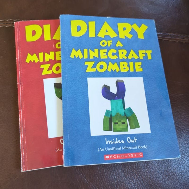 Diary of a Minecraft Zombie Books