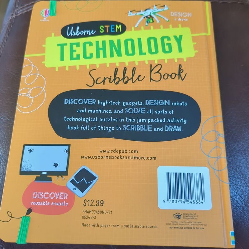 Usborne Stem Technology Scribble Book