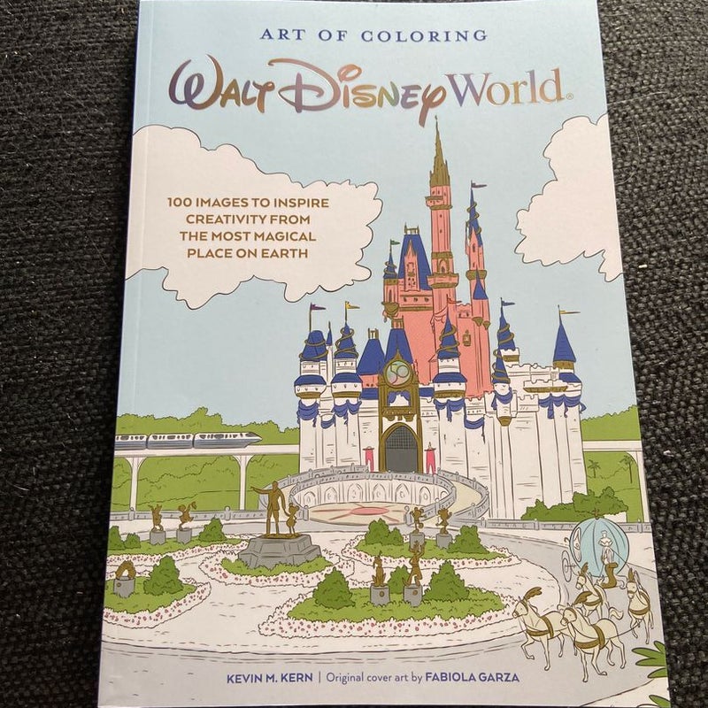 The art of coloring Walt Disney world 