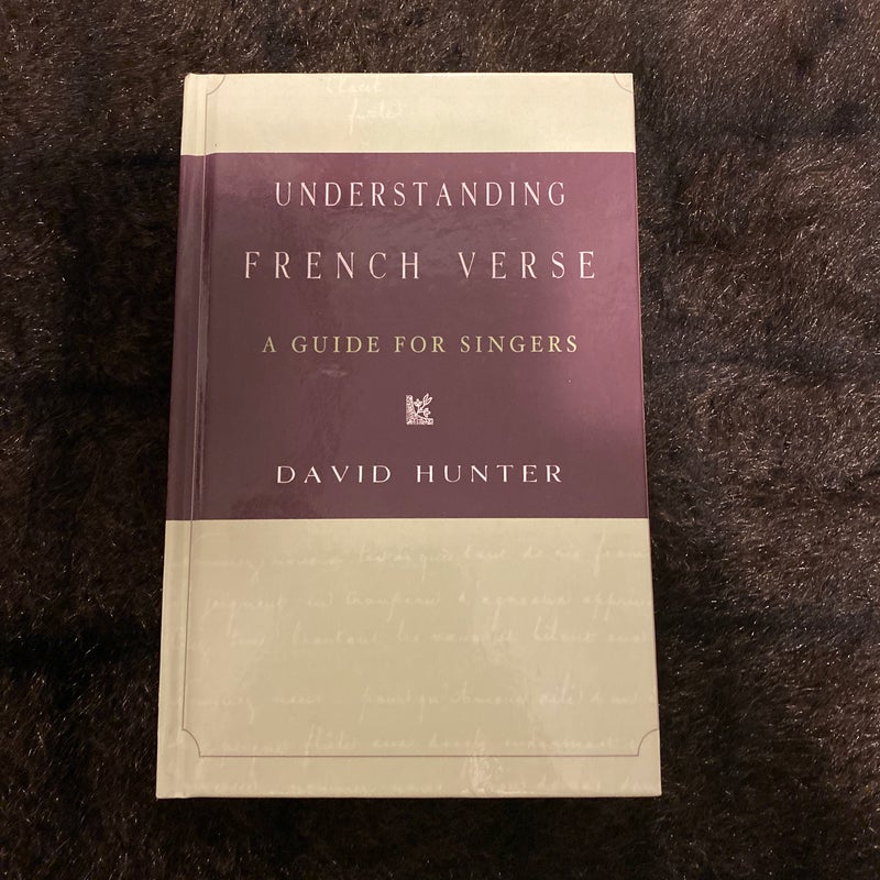 Understanding French Verse