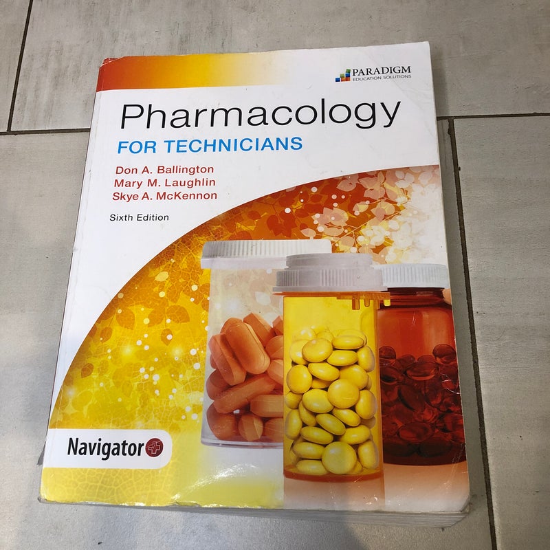 Pharmacology for Technicians