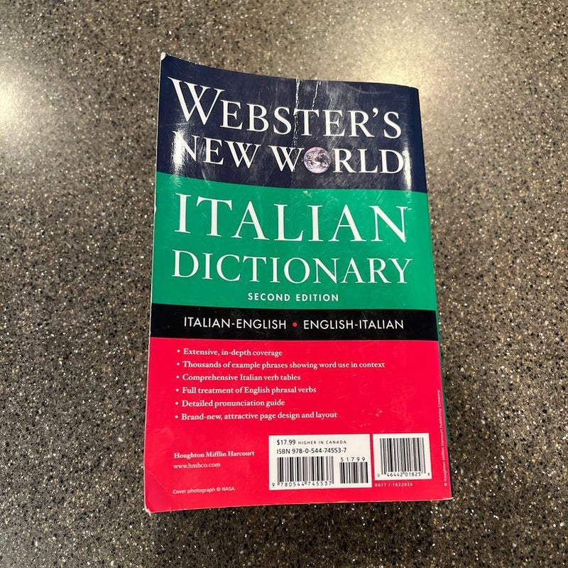 Webster's New World Italian Dictionary, 2nd Edition
