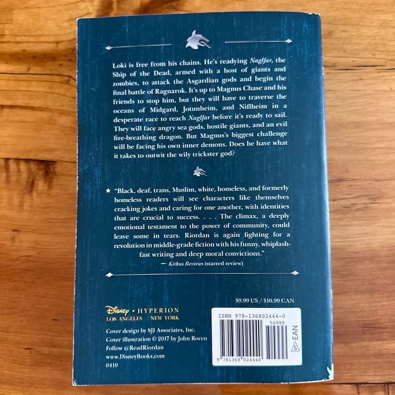 Magnus Chase and the Gods of Asgard, Book 3 the Ship of the Dead