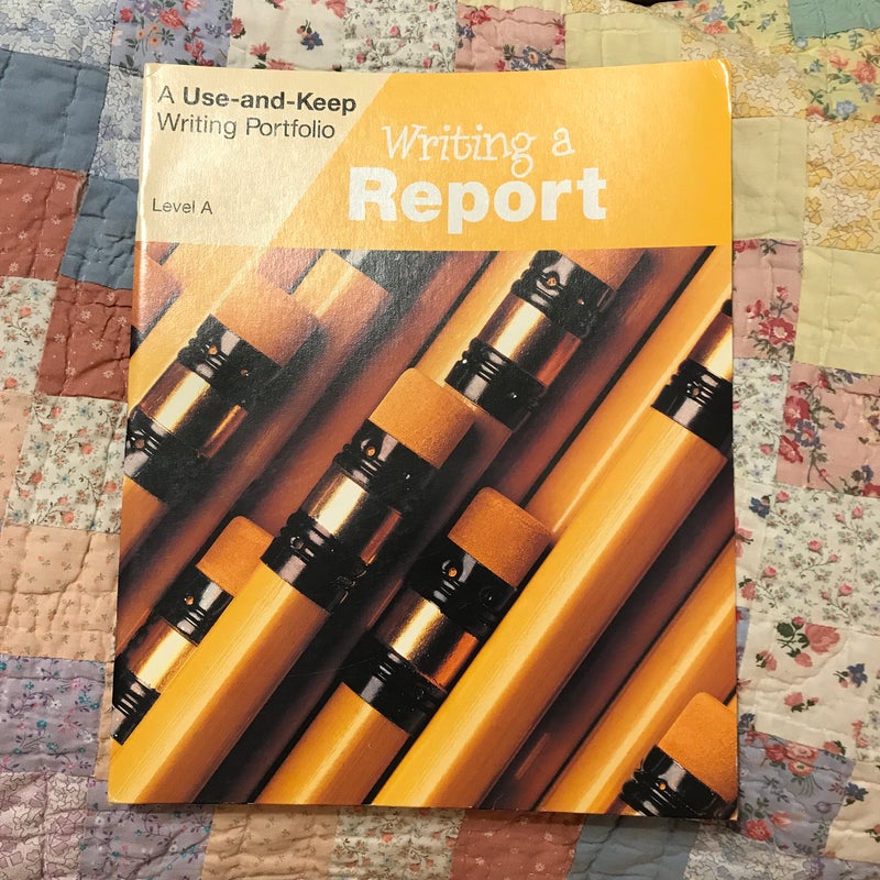 Writing A Report 