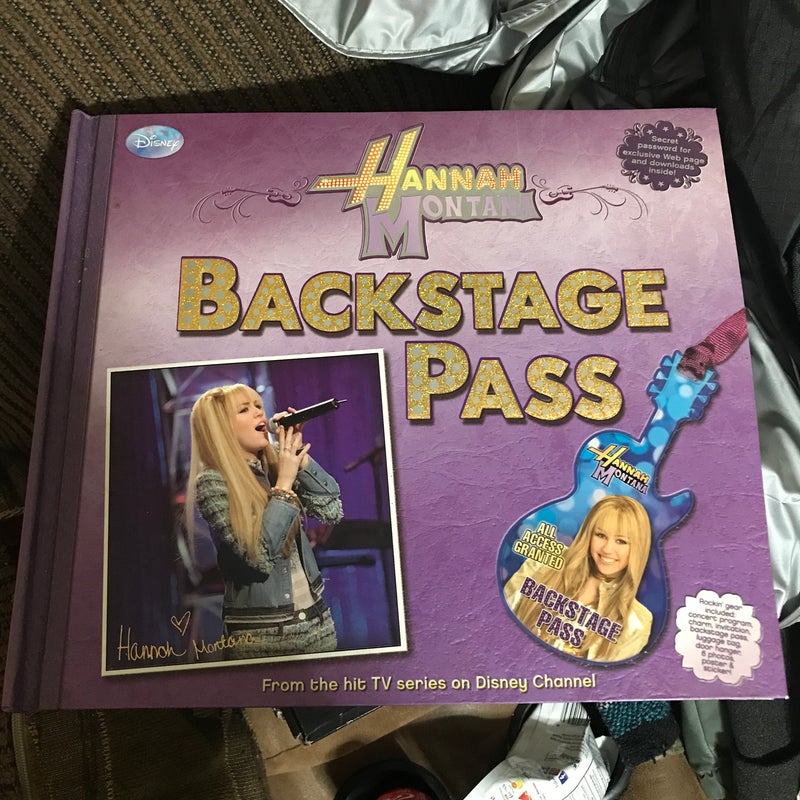 Hannah Montana: Backstage Pass by M. C. King, Hardcover | Pangobooks