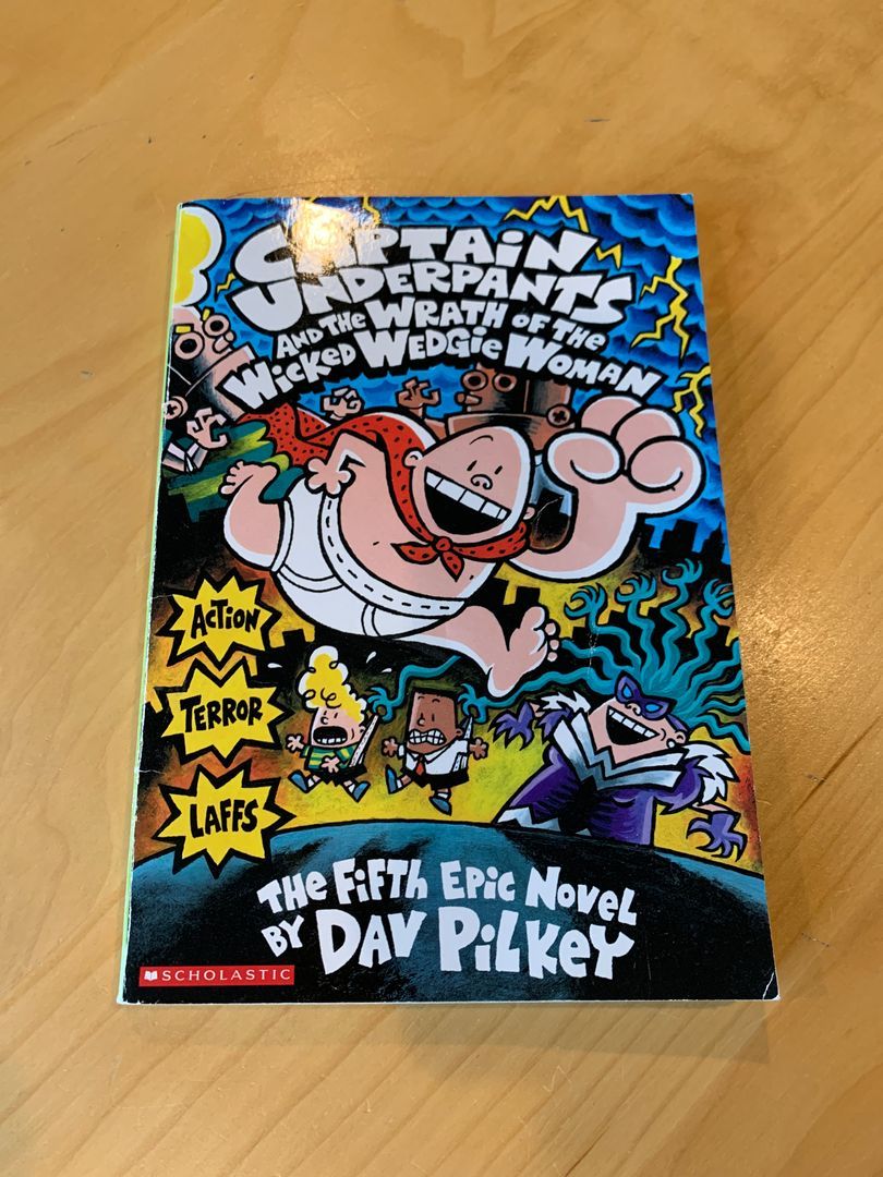 Captain Underpants and the Wrath of the Wicked Wedgie Woman Colour Edition