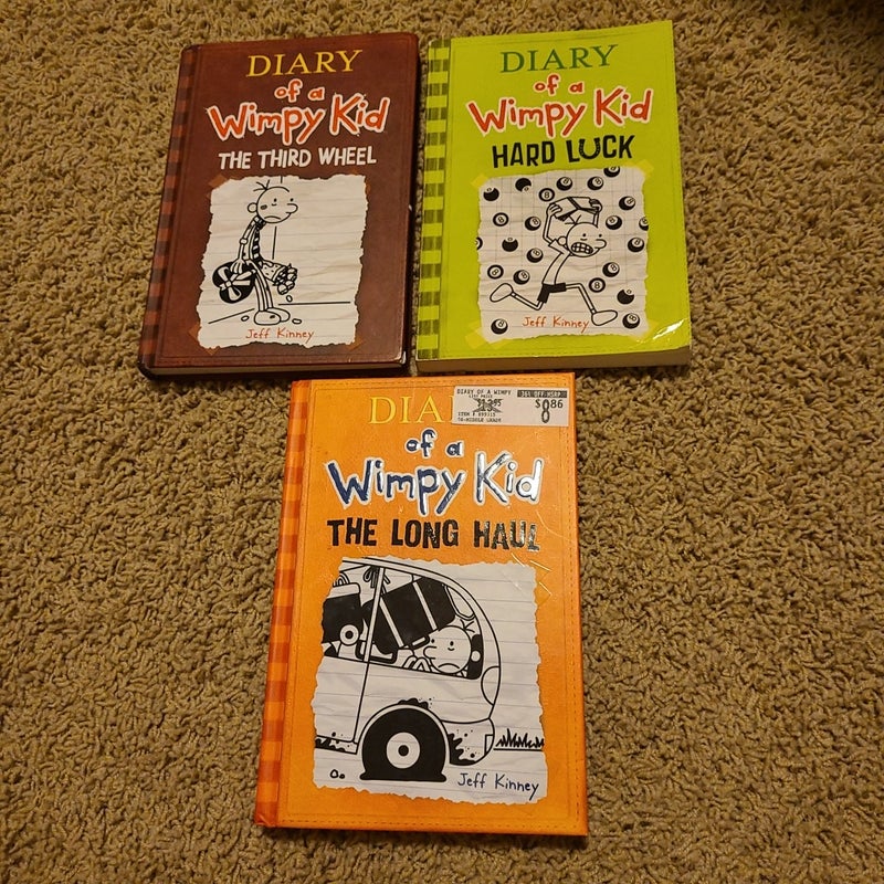 Diary of a Wimpy Kid: Hard Luck, The Third Wheel, The Long Haul