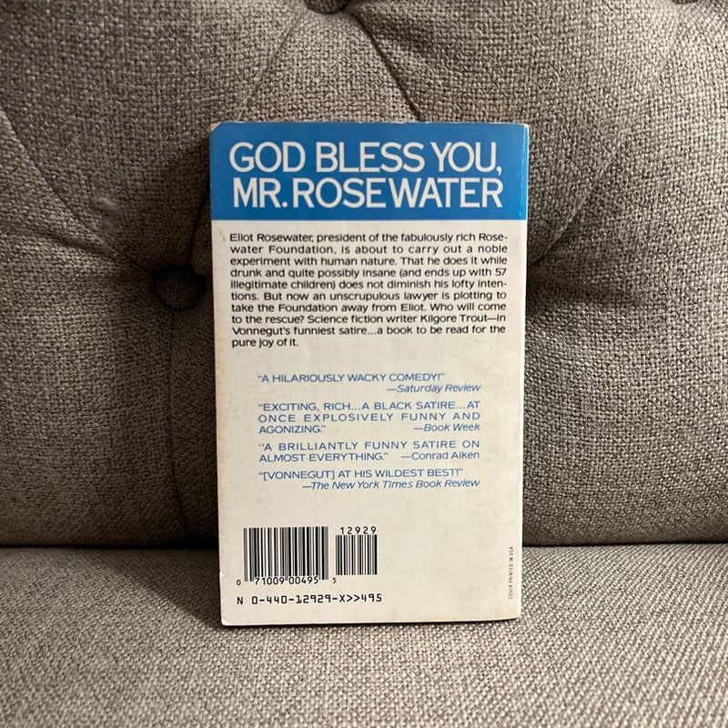 God Bless You, Mr. Rosewater by Kurt Vonnegut , Paperback Pangobooks