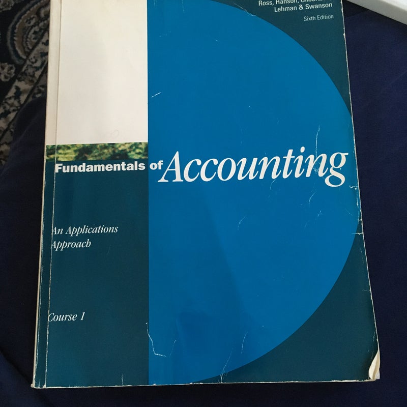 Fundamentals of Accounting - Adult and Cont Edition