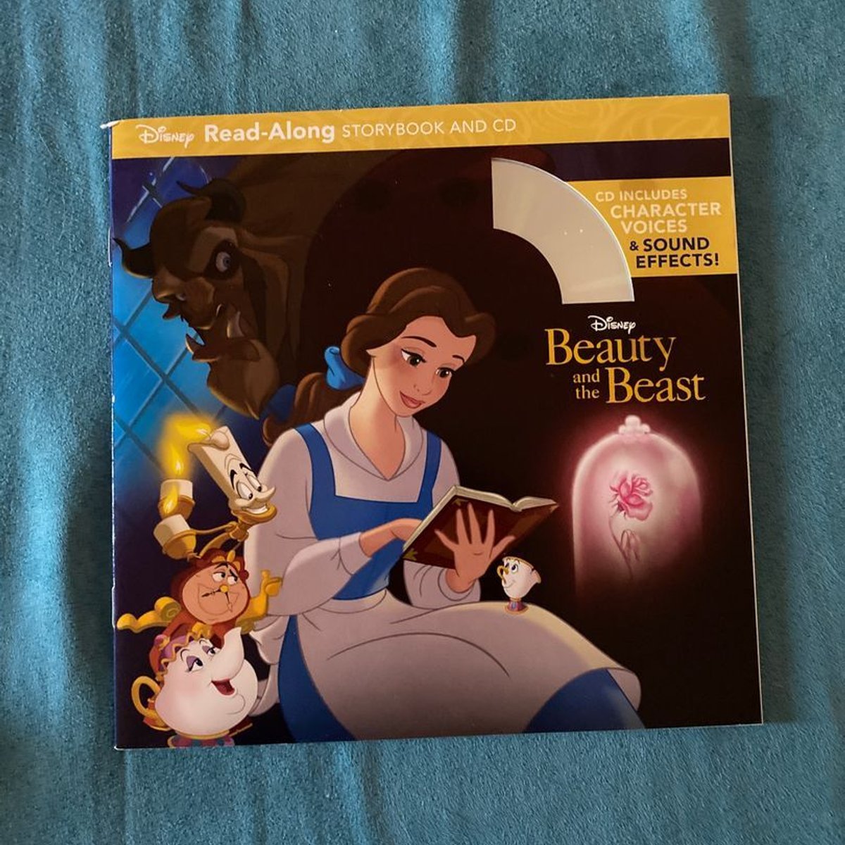 Beauty and the Beast Read-Along Storybook and CD by Disney Books