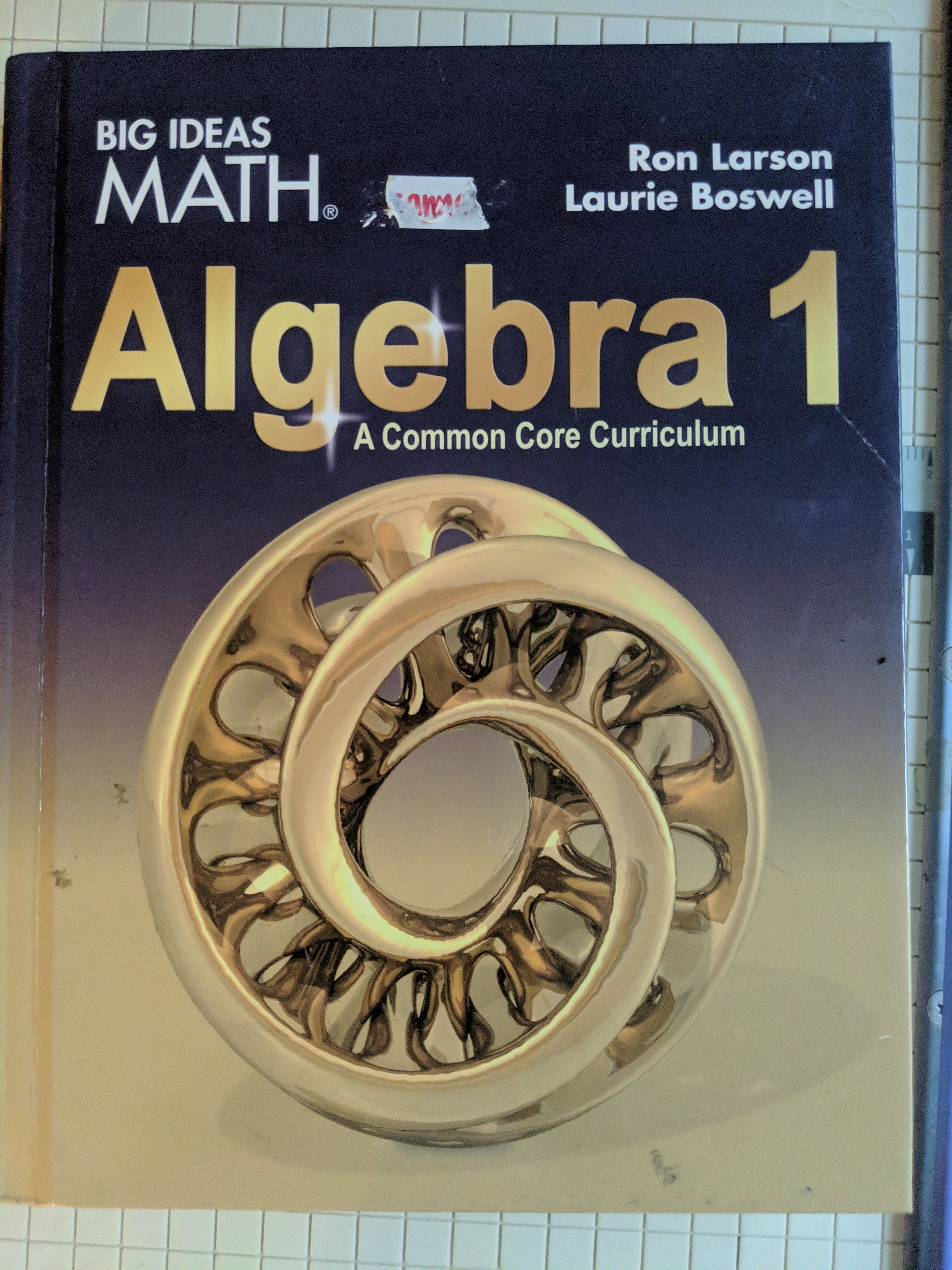 Larson Big Ideas Algebra 1 2015