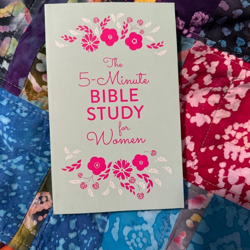 The 5-Minute Bible Study for Women