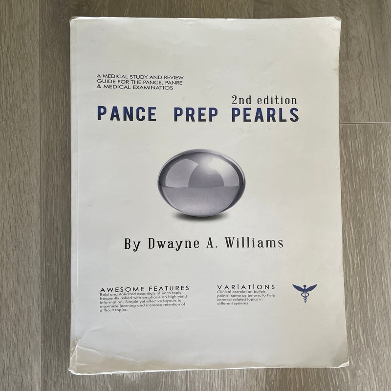 Pance Prep Pearls 2nd Edition