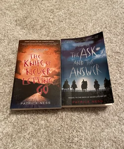 Chaos Walking Books 1&2 The Knife of Never Letting Go and The Ask and the Answer