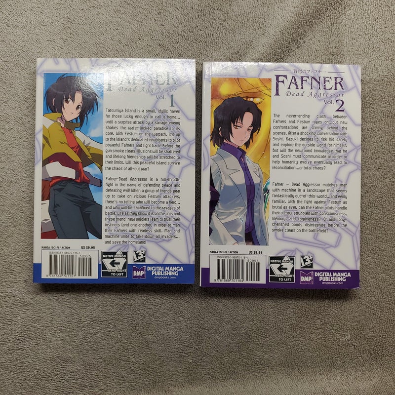 Fafner of Azure Dead Aggressor vol1,2.