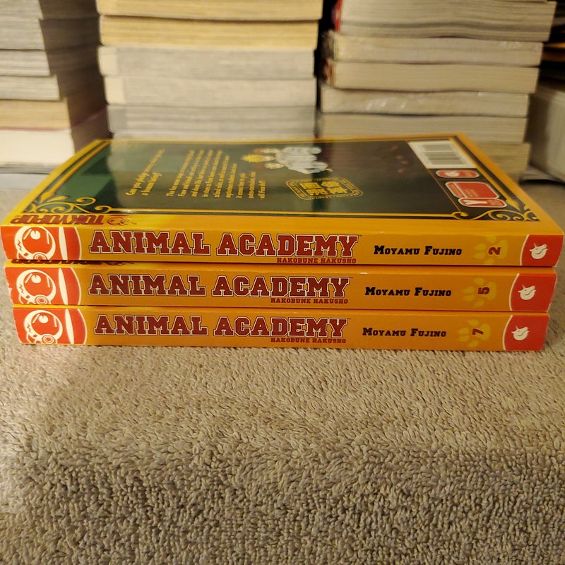 Animal Academy vol.2,5,7