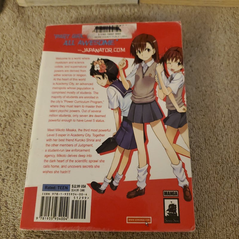 A Certain Scientific Railgun Vol. 1