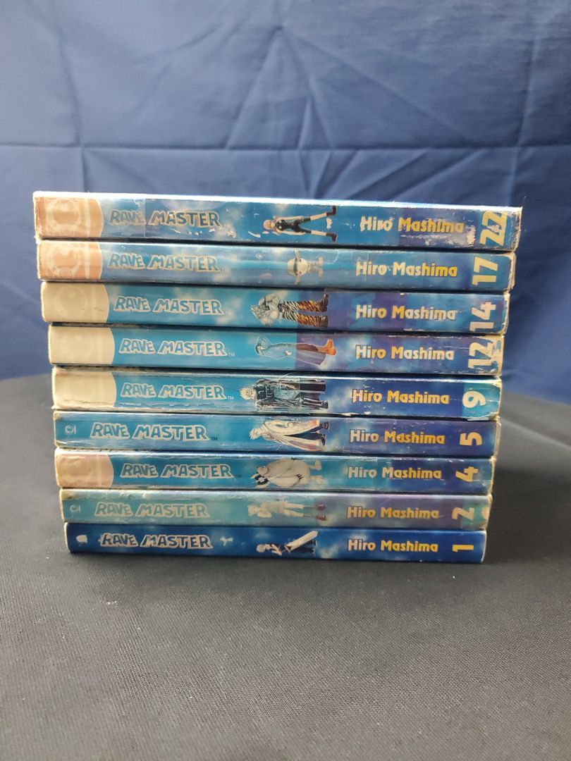 Rave Master lot. Vol. 1,2,4,5,9,12,14,17,22