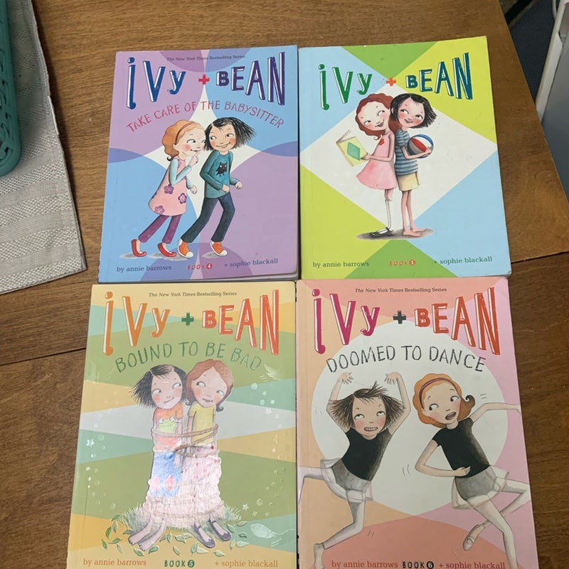 Ivy + Bean Paperback Books (4)