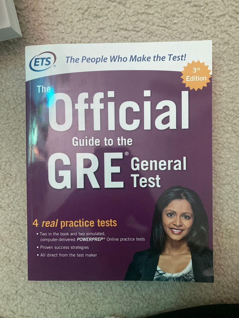 The Official Guide to the GRE General Test, Third Edition