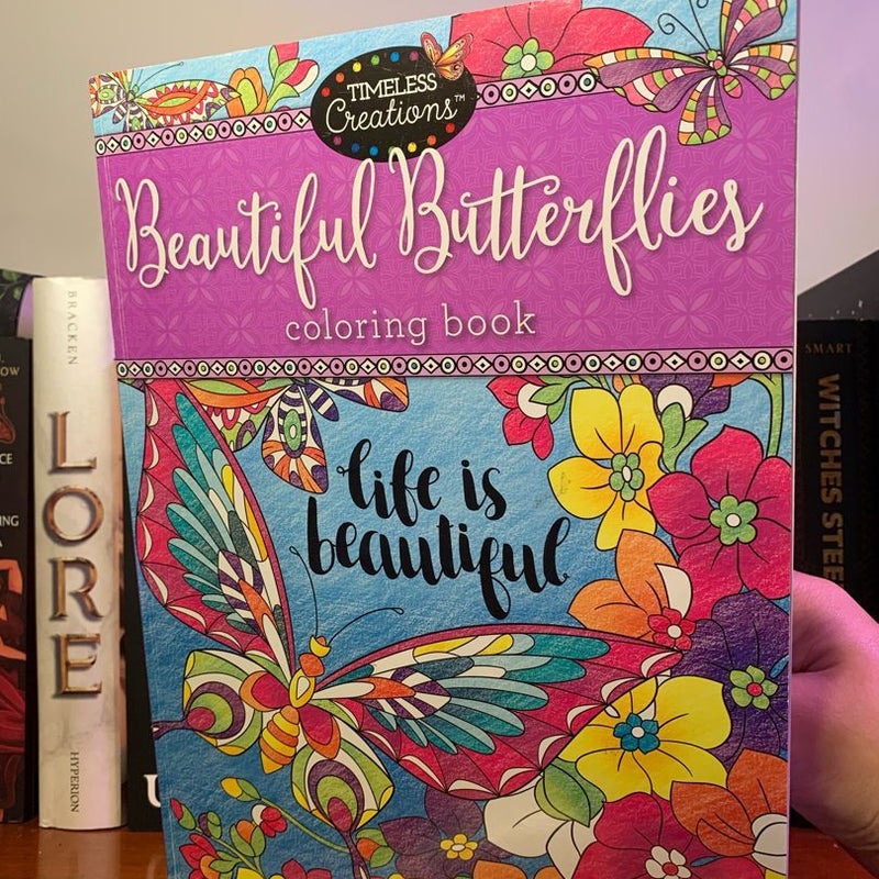 Beautiful Butterflies Coloring book