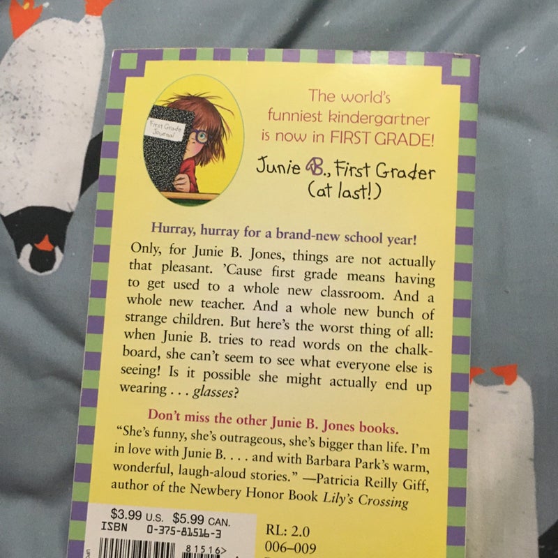 Junie B first grader 