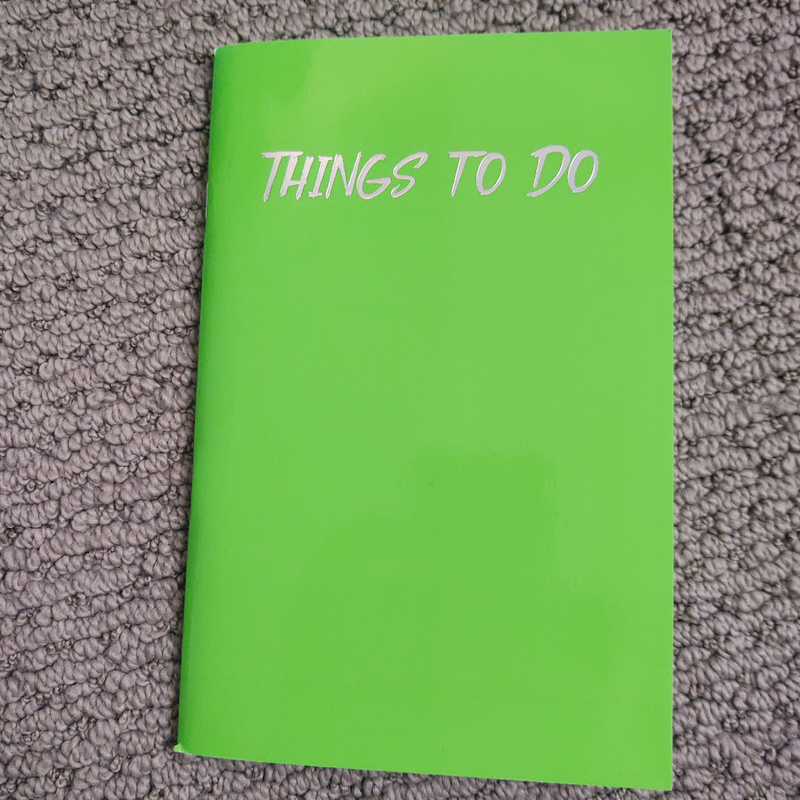 NOTEBOOK : Things To Do