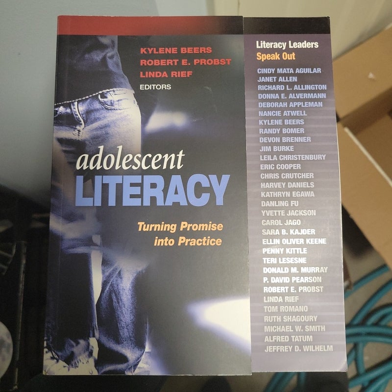 Adolescent Literacy