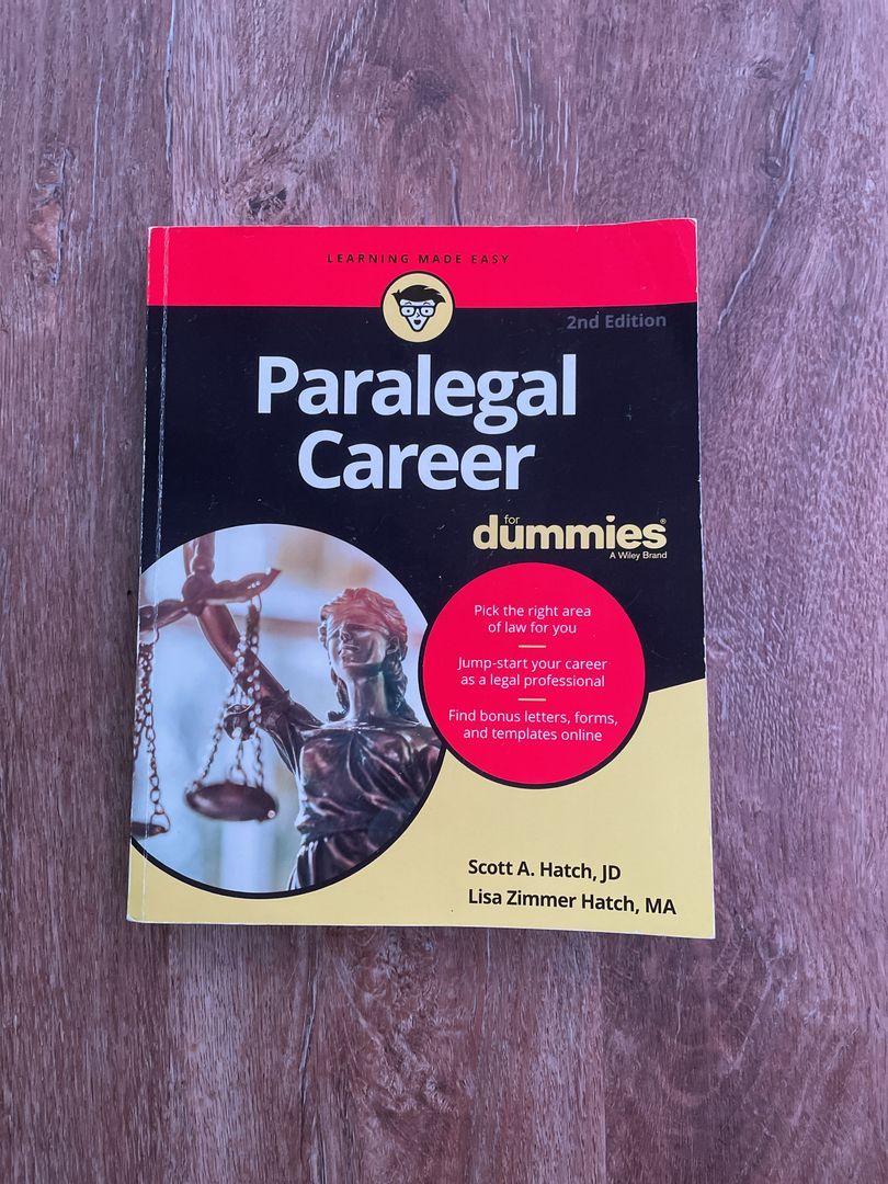 Paralegal Career for Dummies