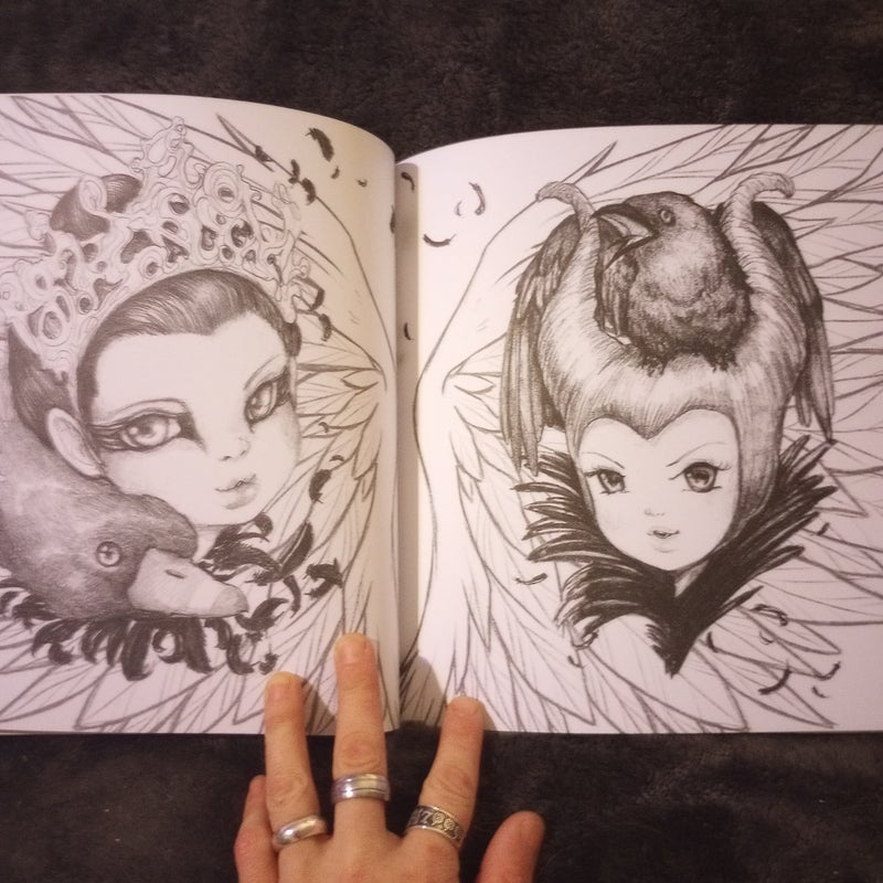Pop Manga Cute and Creepy Coloring Book