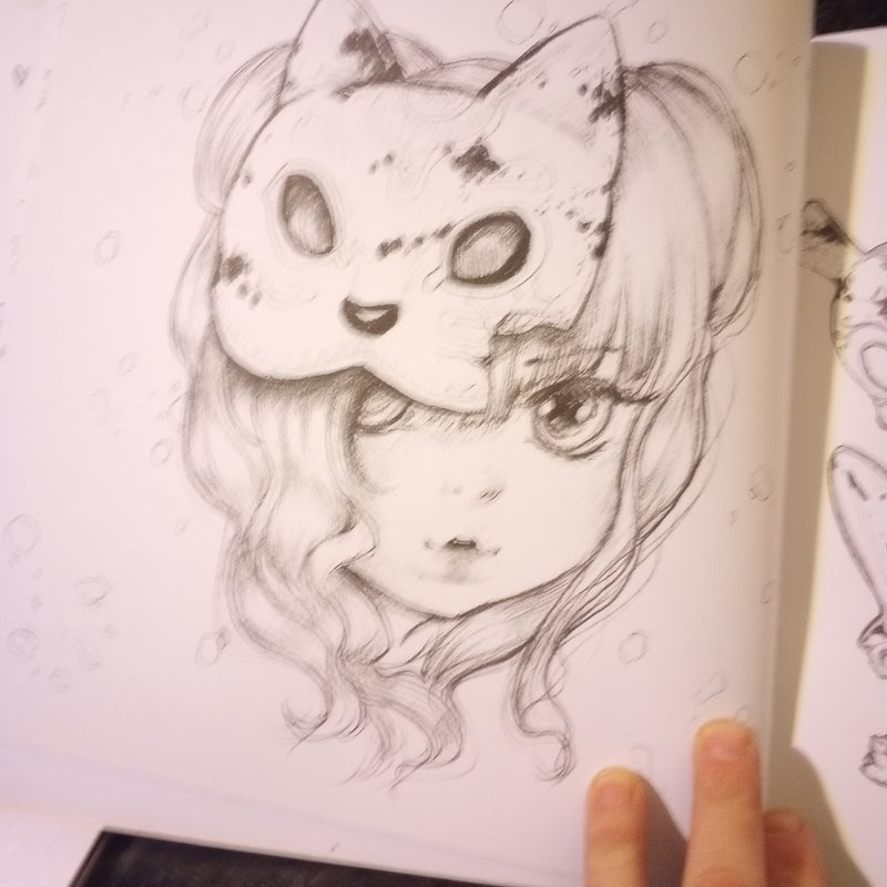 Pop Manga Cute and Creepy Coloring Book