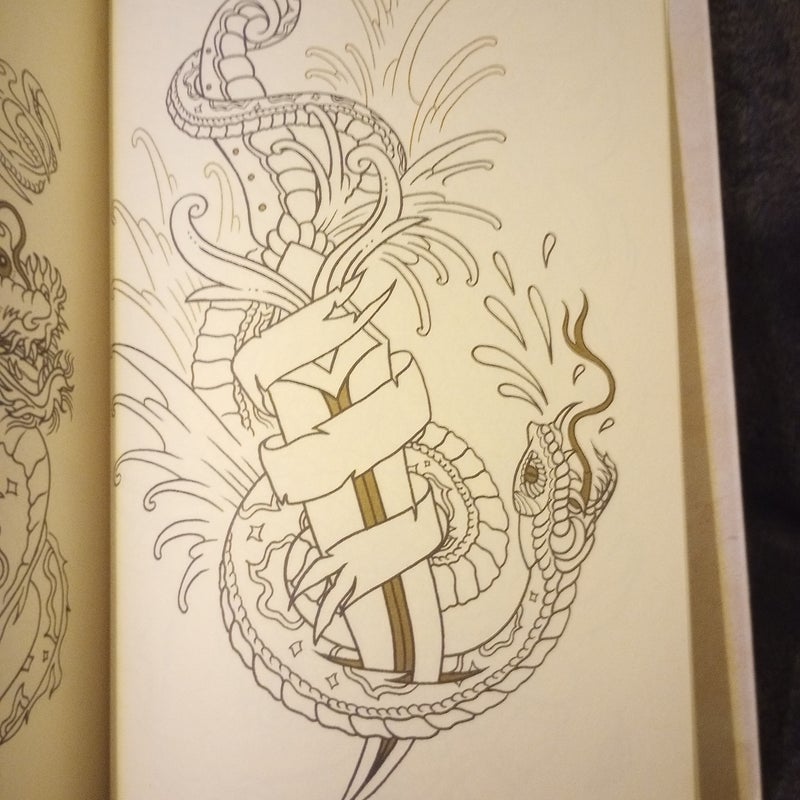 The Tattoo Coloring Book